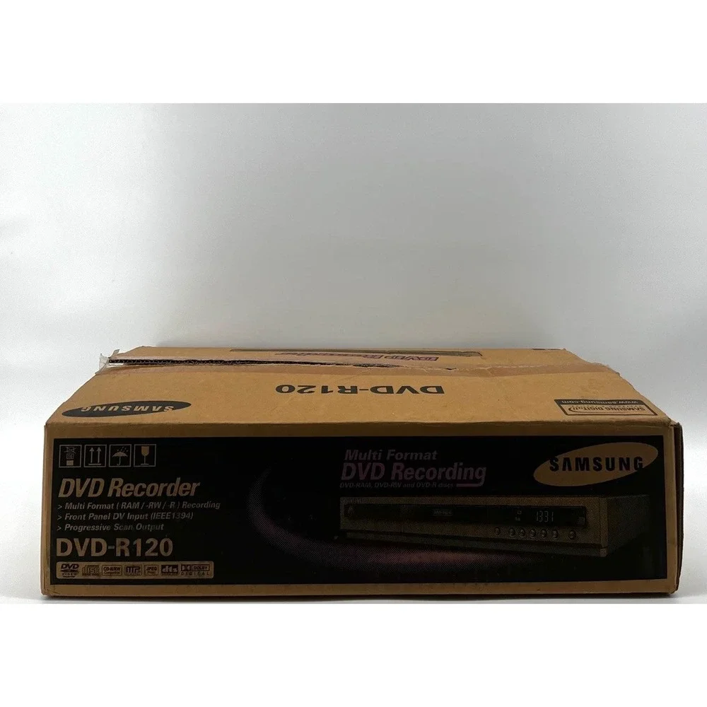 Samsung DVD-R120 DVD‎ Recorder Progressive Scan Player with Remote - TESTED